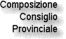 Composizione Consiglio Provinciale