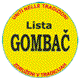 LISTA GOMBAČ